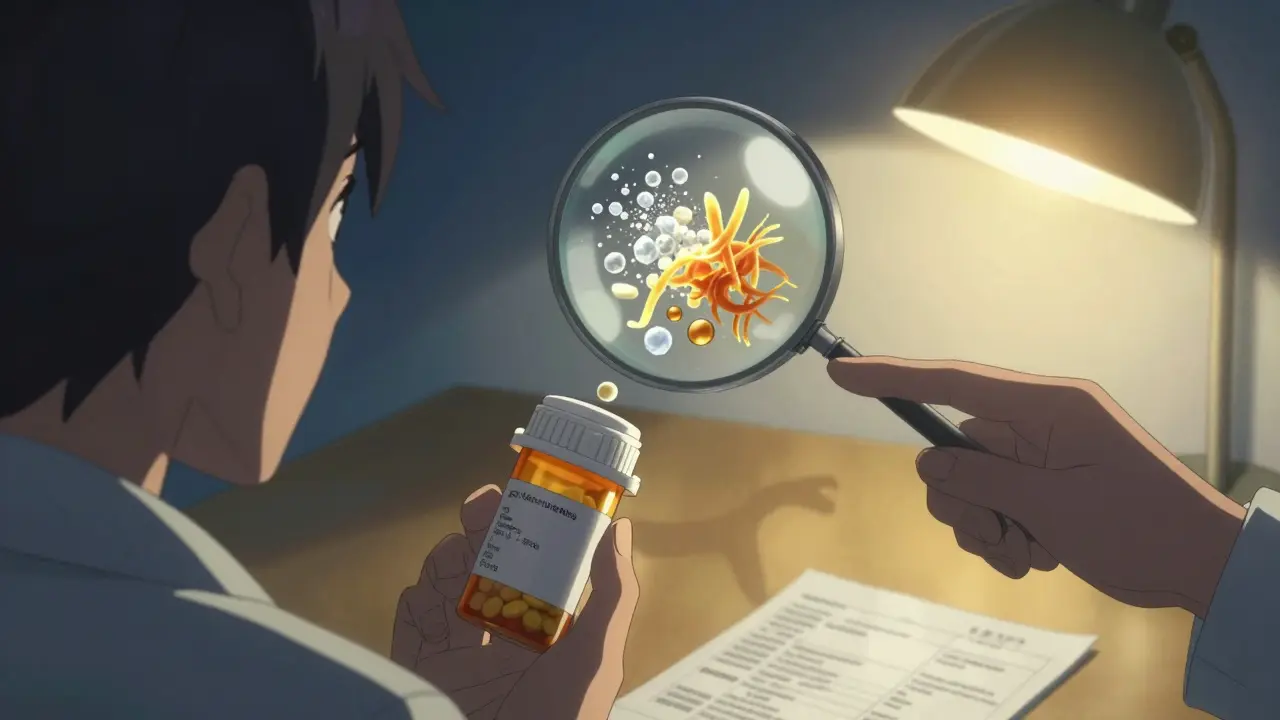 How to Check for Allergens and Inactive Ingredients on Prescription Labels